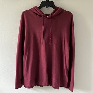 Maroon hoodie
